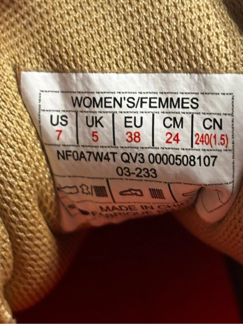 The North Face Women's VECTIV Taraval Tech Sz 7.